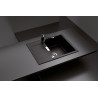 Kuchyňský dřez Schock Manhattan D-100S Nero, horní montáž