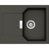 Kuchyňský dřez Schock Manhattan D-100XS Asphalt, horní montáž