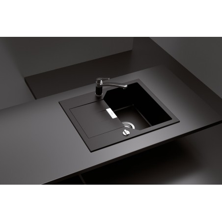 Kuchyňský dřez Schock Manhattan D-100XS Asphalt, horní montáž
