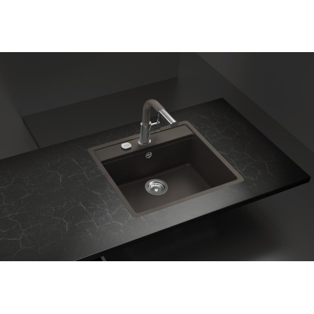 Kuchyňský dřez Schock Mono N-100 Silverstone, montáž do roviny
