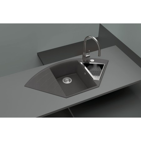 Kuchyňský dřez Schock Lotus C-150 Silverstone, spodní montáž