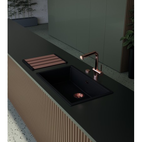 Kuchyňský dřez Schock Kiruna N-100XL Dusk, horní montáž