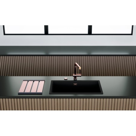 Kuchyňský dřez Schock Kiruna N-100XL Twilight, horní montáž