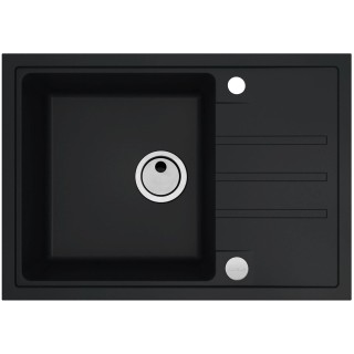 Kuchyňský dřez Alveus Intermezzo 40 Deep Black 90