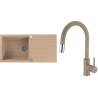 Set Alveus (dřez Cadit 50 Beige 55 + baterie Delos Beige 55) Set Alveus (dřez Cadit 50 Beige 55 + baterie Delos Beige 55)