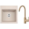Set Alveus (dřez Gem 10 Beige 55 + baterie Tonia Beige 55) Set Alveus (dřez Gem 10 Beige 55 + baterie Tonia Beige 55)
