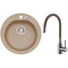 Set Alveus (dřez Niagara 10 Beige 55 + baterie Mintas Béžová/Kartáčovaná ocel) Set Alveus (dřez Niagara 10 Beige 55 + baterie Mintas Béžová/Kartáčovaná ocel)