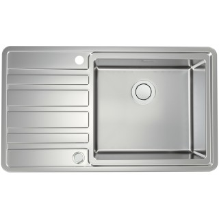 Kuchyňský dřez Alveus Rando 50 UP Satin, pravý