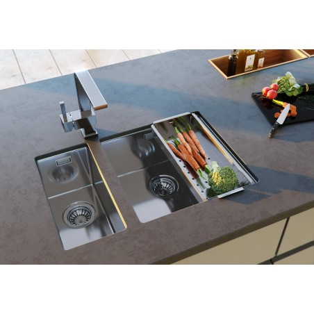Kuchyňský dřez Alveus Quadrix 30 Satin Kuchyňský dřez Alveus Quadrix 30 Satin
