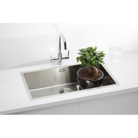 Kuchyňský dřez Alveus Quadrix 60 Satin Kuchyňský dřez Alveus Quadrix 60 Satin