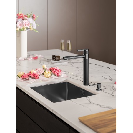 Dávkovač saponátu Alveus Plum Monarch Anthracite