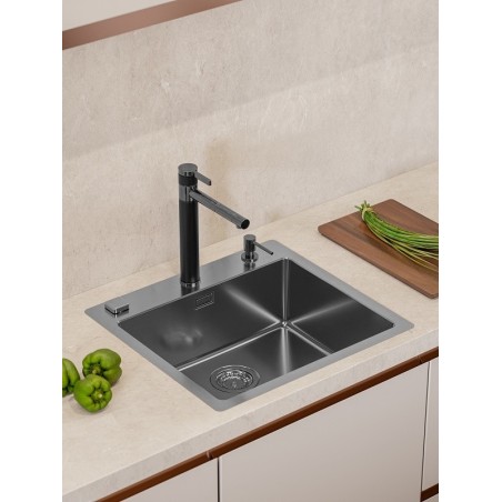 Dávkovač saponátu Alveus Plum Monarch Anthracite