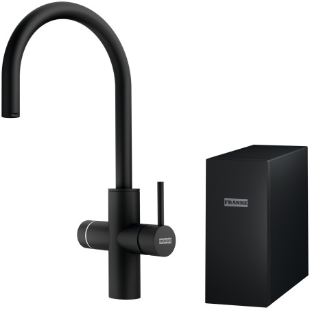 Kuchyňská baterie s filtračním systémem Franke Mythos Water Hub All in One Matná černá Kuchyňská baterie s filtračním systémem Franke Mythos Water Hub All in One Matná černá