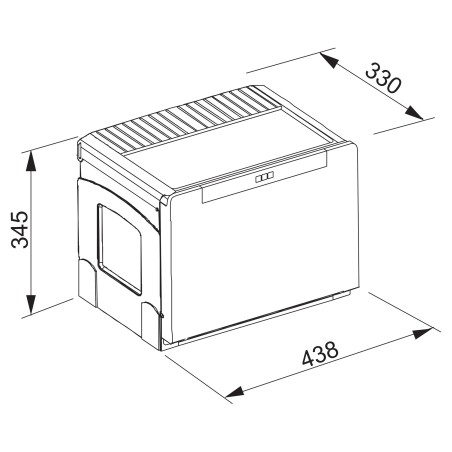 Odpadkový koš Franke Cube 50, 1x 14 l + 2x 8 l Odpadkový koš Franke Cube 50, 1x 14 l + 2x 8 l