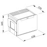 Odpadkový koš Franke Cube 50, 1x 14 l + 2x 8 l Odpadkový koš Franke Cube 50, 1x 14 l + 2x 8 l