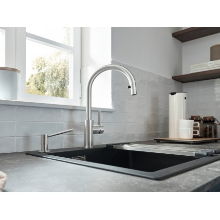 Dávkovač saponátu Blanco Torre Nerez imitace, 300 ml