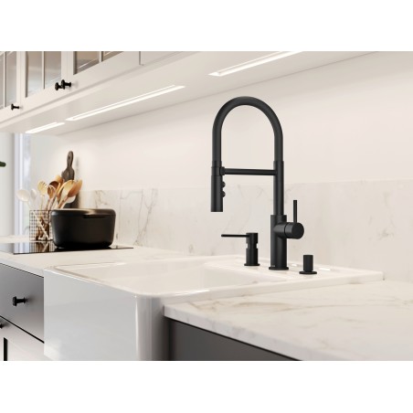 Dávkovač saponátu Blanco Lato Černá matná