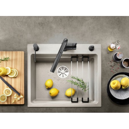 Dávkovač saponátu Blanco Lato Černá matná