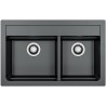 Kuchyňský dřez Alveus Atrox 50 QC Carbon A91