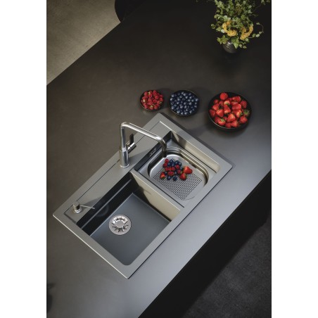 Kuchyňský dřez Alveus Atrox 50 QC Carbon A91