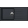 Kuchyňský dřez Alveus Cadit 50 QC Deep Black A90