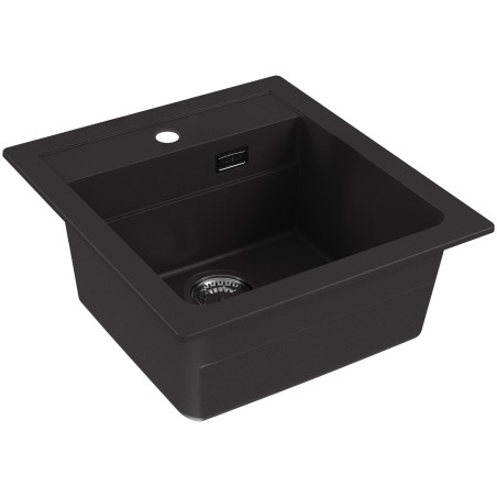 Kuchyňský dřez Alveus Atrox 20 Black Edition Deep Black A90