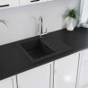 Kuchyňský dřez Alveus Cadit 10 Black Edition Deep Black A90