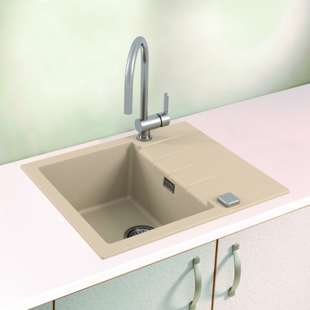 Kuchyňský dřez Alveus Cadit 10 QC Ivory A20