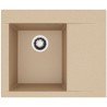 Kuchyňský dřez Alveus Pure-G 50 QC Clay A50, levý