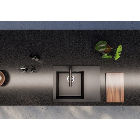 Kuchyňský dřez Alveus Pure-G 60 QC Stone A80, levý