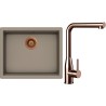 Set Schock S32-19 (dřez Kiruna N-100L Twilight + baterie Keto.120 Copper brushed)