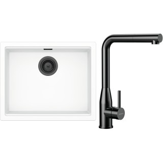 Set Schock S32-20 (dřez Kiruna N-100L Day + baterie Keto.120 Gunmetal brushed + komponenty...