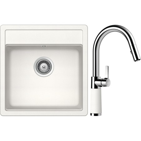 Set Schock S10-7 (dřez Mono N-100S Polaris + baterie SC-520.120 Polaris)