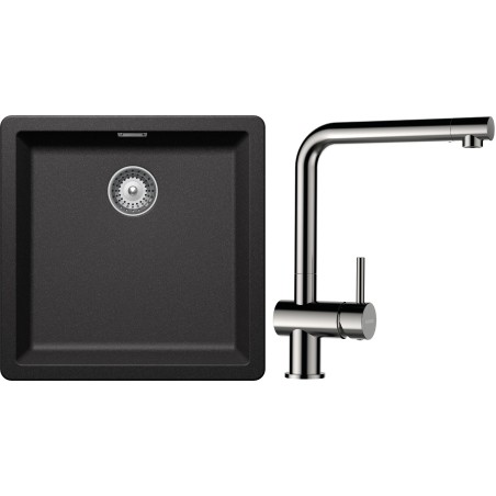 Set Schock S11-3 (dřez Greenwich N-100 Stone + baterie Epos Nerezový vzhled)