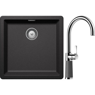 Set Schock S11-6 (dřez Greenwich N-100 Stone + baterie SC-520 Stone)