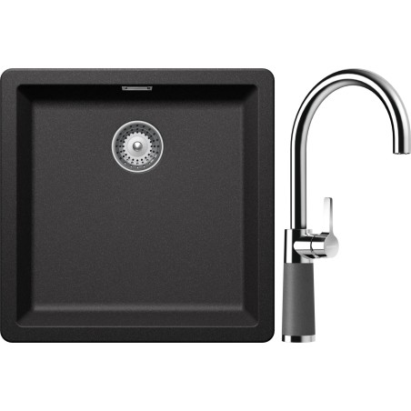 Set Schock S11-6 (dřez Greenwich N-100 Stone + baterie SC-520 Stone)