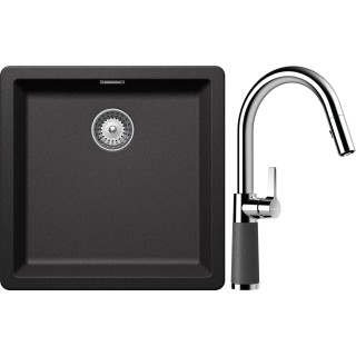 Set Schock S11-7 (dřez Greenwich N-100 Stone + baterie SC-520.120 Stone)