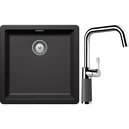 Set Schock S11-8 (dřez Greenwich N-100 Stone + baterie SC-530 Stone)