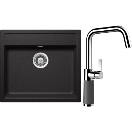 Set Schock S9-8 (dřez Mono N-100 Stone + baterie SC-530 Stone)