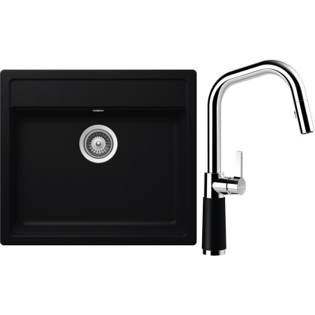 Set Schock S9-9 (dřez Mono N-100 Puro + baterie SC-530.120 Puro)