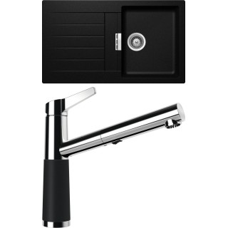 Set Schock S1-5 (dřez Signus D-100 Magma + baterie SC-510.120 Magma)