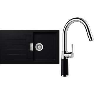 Set Schock S1-7 (dřez Signus D-100 Puro + baterie SC-520.120 Puro)