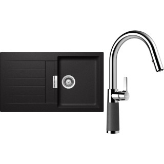 Set Schock S1-7 (dřez Signus D-100 Stone + baterie SC-520.120 Stone)