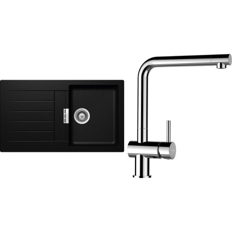 Set Schock S1-12 (dřez Signus D-100 Magma + baterie Epos Chrom)