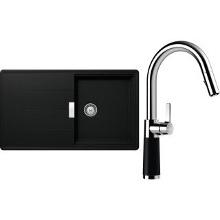 Set Schock S16-7 (dřez Tia D-100 Puro + baterie SC-520.120 Puro)