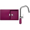 Set Schock S16-9 (dřez Tia D-100 Berry + baterie SC-530.120 Berry)