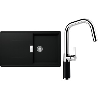 Set Schock S16-9 (dřez Tia D-100 Puro + baterie SC-530.120 Puro)