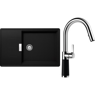 Set Schock S17-7 (dřez Tia D-100LS Puro + baterie SC-520.120 Puro)