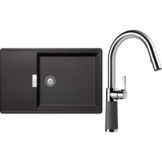 Set Schock S17-7 (dřez Tia D-100LS Stone + baterie SC-520.120 Stone)