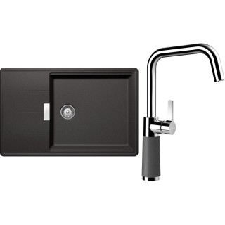 Set Schock S17-8 (dřez Tia D-100LS Stone + baterie SC-530 Stone)